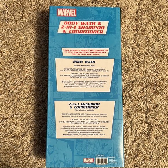 Marvel Bath Set - Picture 5 of 6
